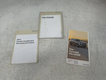 2023 Hyundai Palisade Owners Manual Book Guide P/N:S8MS7-CB001 OEM Used Auto Parts - Oemusedautoparts1.com