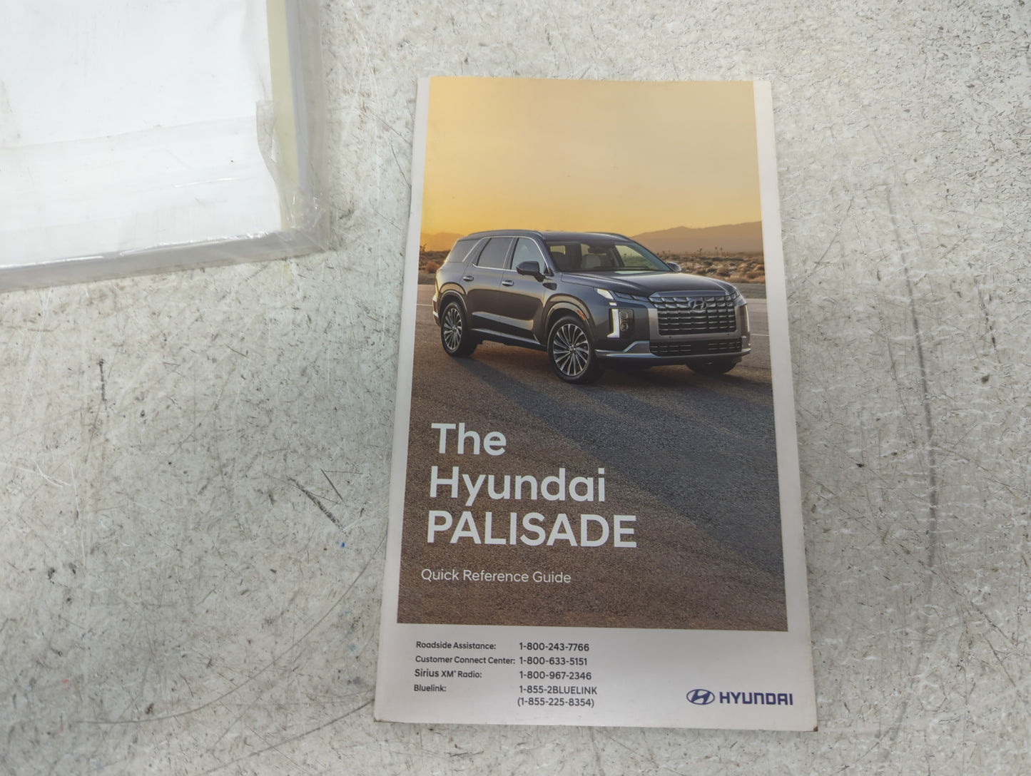2023 Hyundai Palisade Owners Manual Book Guide P/N:S8MS7-CB001 OEM Used Auto Parts - Oemusedautoparts1.com