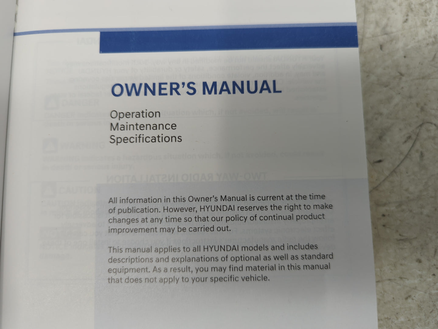 2023 Hyundai Palisade Owners Manual Book Guide P/N:PS8O-EU2DM OEM Used Auto Parts - Oemusedautoparts1.com