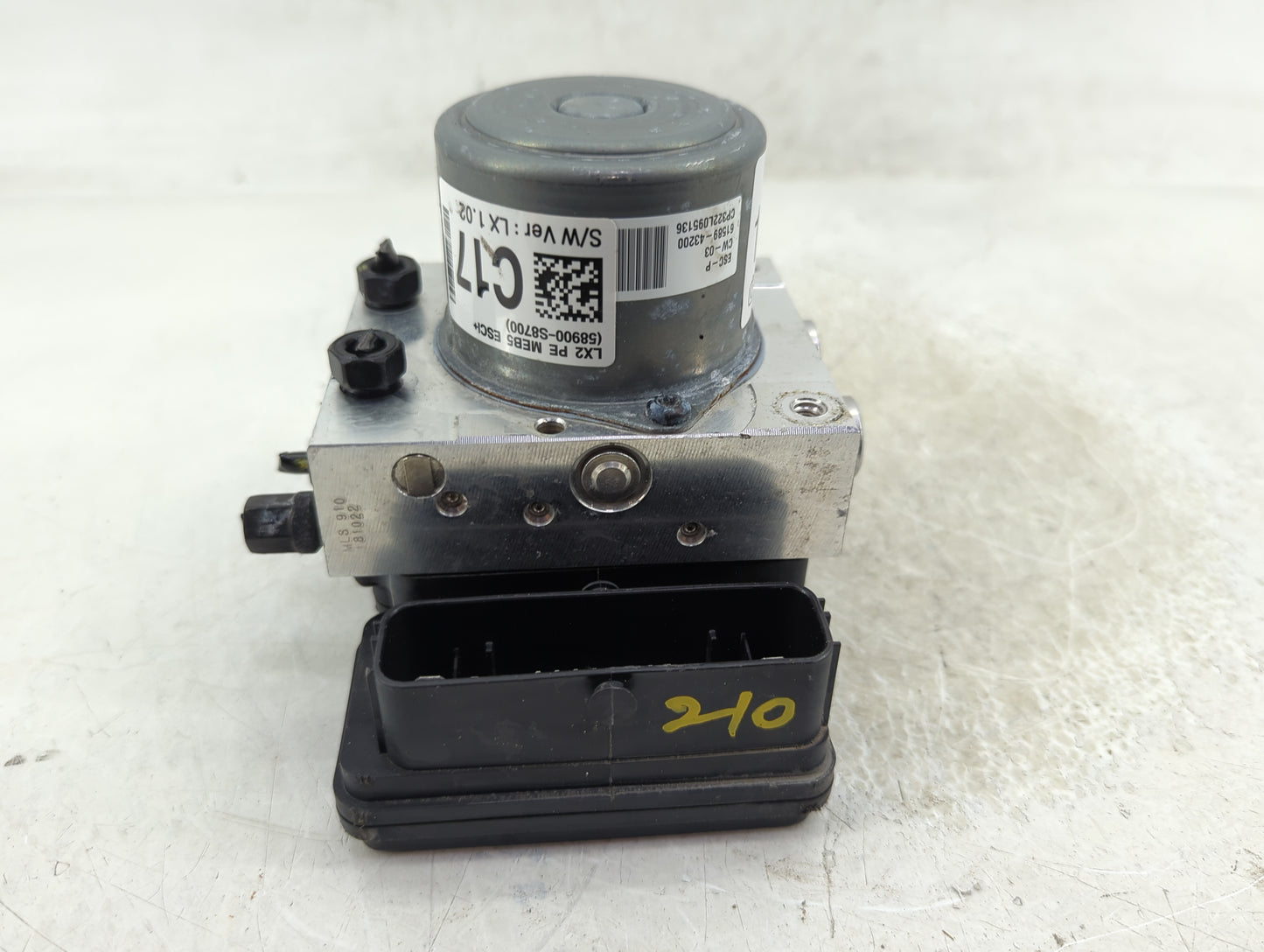 2023 Hyundai Palisade ABS Pump Control Module Replacement P/N:61589-43200 58900-S8700 Fits OEM Used Auto Parts - Oemusedauto