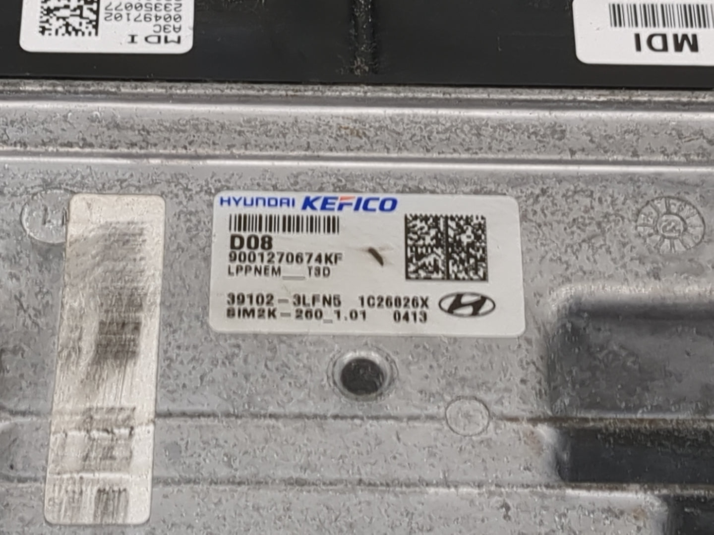 2023 Hyundai Palisade PCM Engine Control Computer ECU ECM PCU OEM P/N:39102-3LFN5 Fits OEM Used Auto Parts - Oemusedautopart