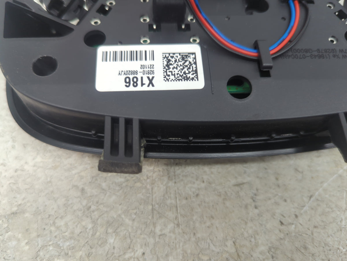 2023 Hyundai Palisade Overhead Roof Console Black - Oemusedautoparts1.com