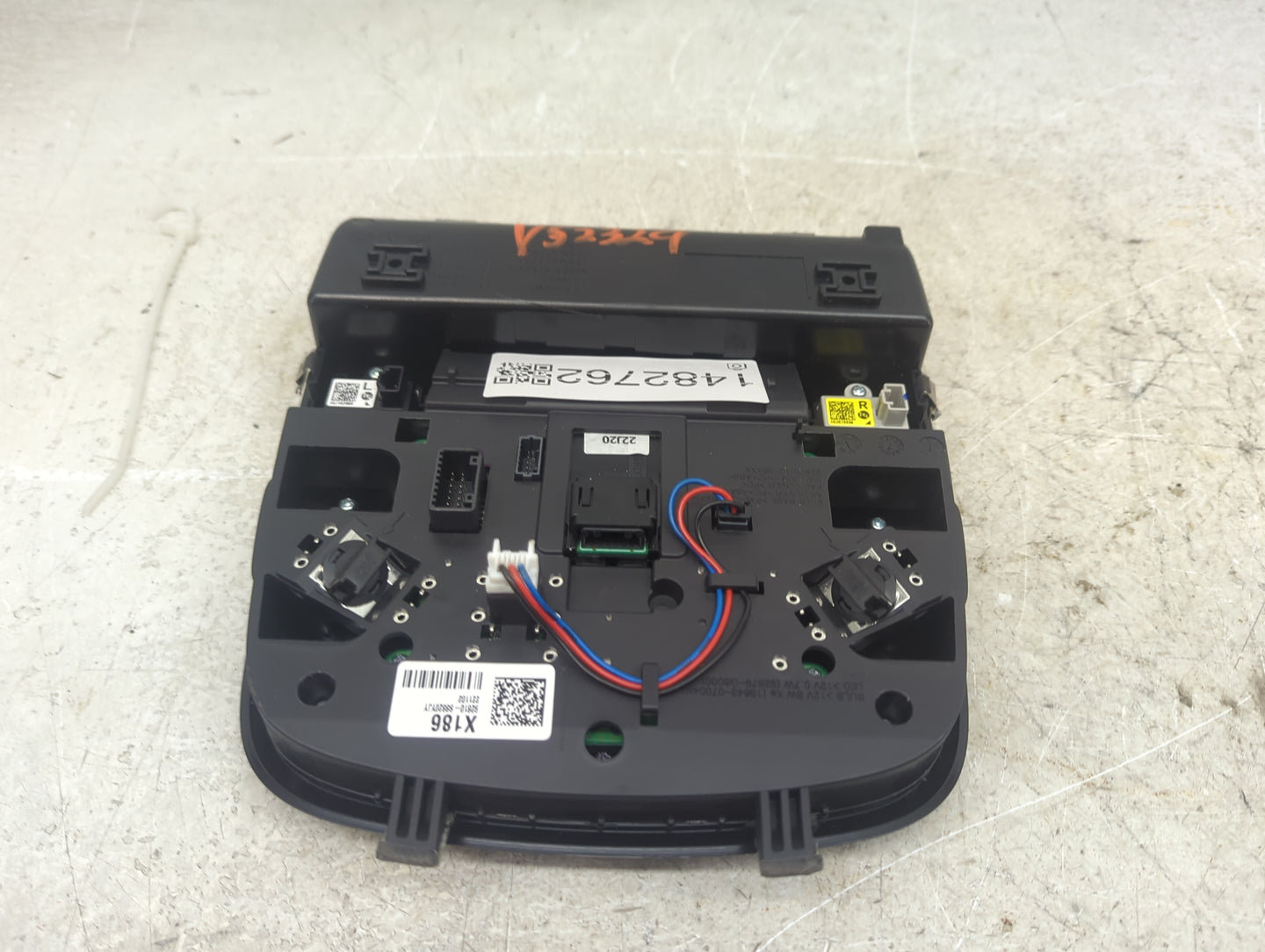 2023 Hyundai Palisade Overhead Roof Console Black - Oemusedautoparts1.com
