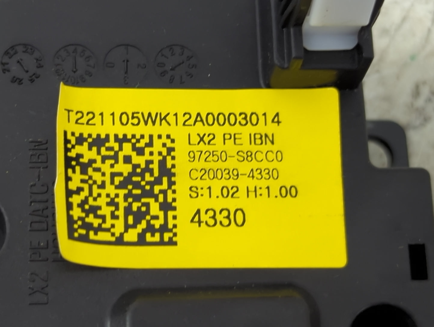 2023 Hyundai Palisade Climate Control Module Temperature AC/Heater Replacement P/N:97250-S8CC0 T221105WK12A0003014 Fits OEM 