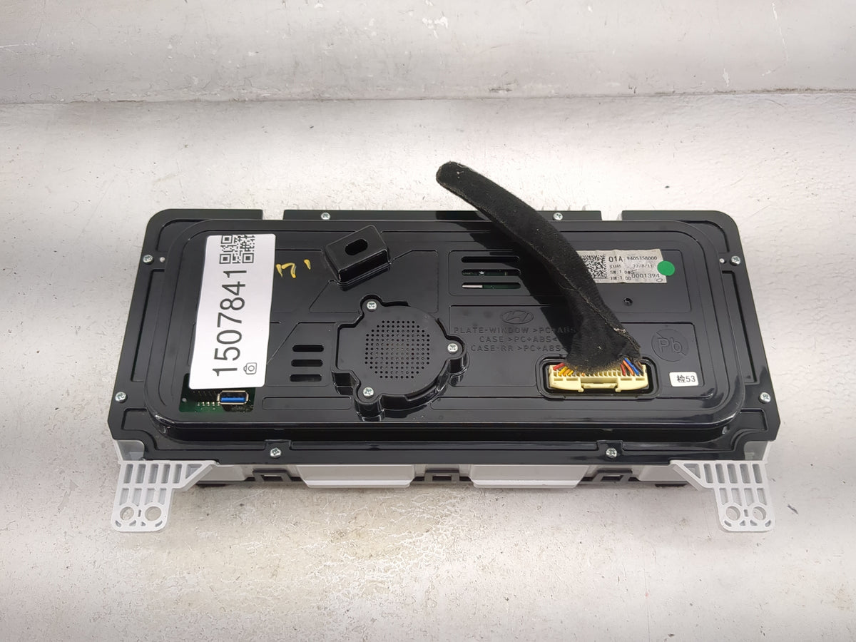 2023 Hyundai Palisade Instrument Cluster Speedometer Gauges P/N:9405358000 Miles:37K Fits OEM Used Auto Parts - Oemusedautop