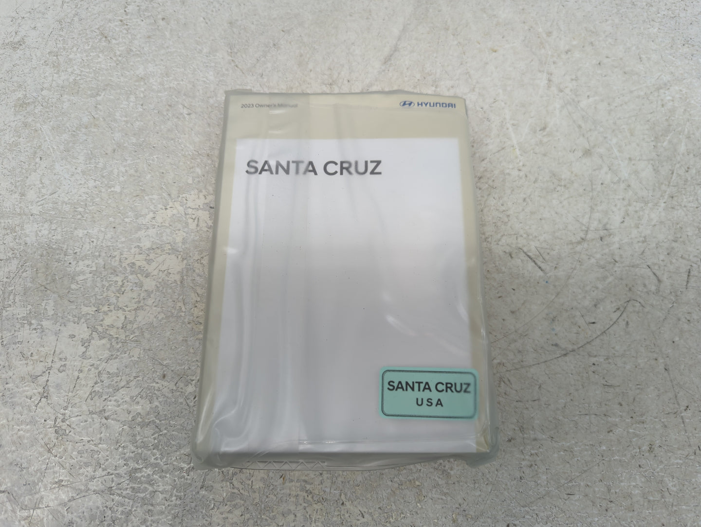 2023 Hyundai Santa Cruz Owners Manual Book Guide P/N:PHPO-EU29B OEM Used Auto Parts - Oemusedautoparts1.com