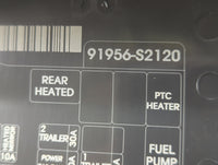 2021 Hyundai Santa Fe Fusebox Fuse Box Panel Relay Module P/N:91956-S2120 Fits OEM Used Auto Parts - Oemusedautoparts1.com