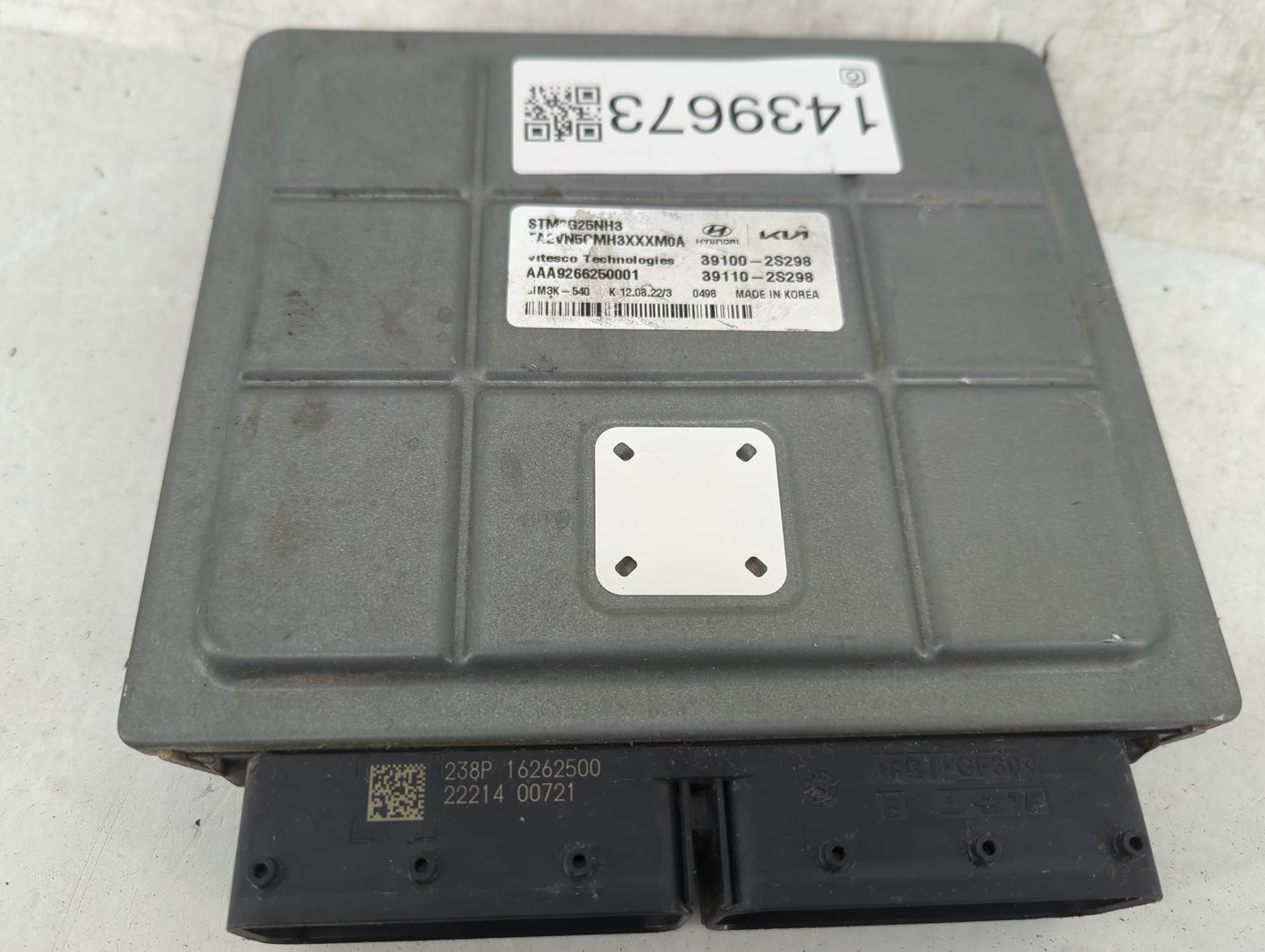 2021 Hyundai Santa Fe PCM Engine Control Computer ECU ECM PCU OEM P/N:39100-2S298 39110-2S298, STM8G25NH3, AAA9266250001 Fit