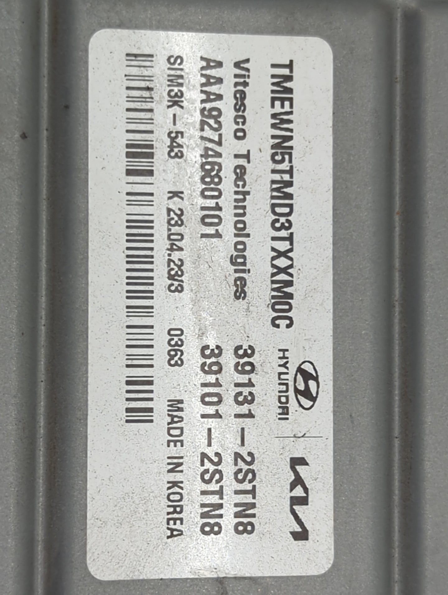 2021 Hyundai Santa Fe PCM Engine Control Computer ECU ECM PCU OEM P/N:TMEWN5TMD3TXXM0C AAA9274680101, 39131-2STN8 Fits OEM U