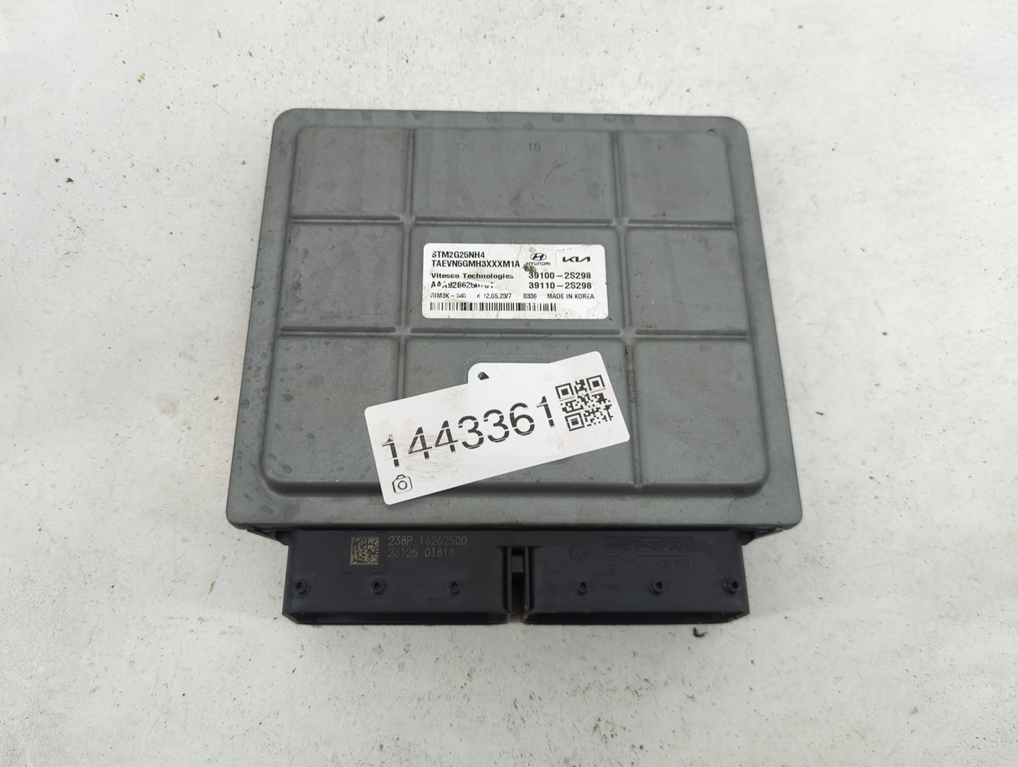 2021 Hyundai Santa Fe PCM Engine Control Computer ECU ECM PCU OEM P/N:STM2G25NH4 TAEVN5GMH3XXXM1A, 39100-2S298, 39110-2S298 