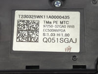2021 Hyundai Santa Fe Climate Control Module Temperature AC/Heater Replacement P/N:97250-S2GA0 Fits OEM Used Auto Parts - Oe