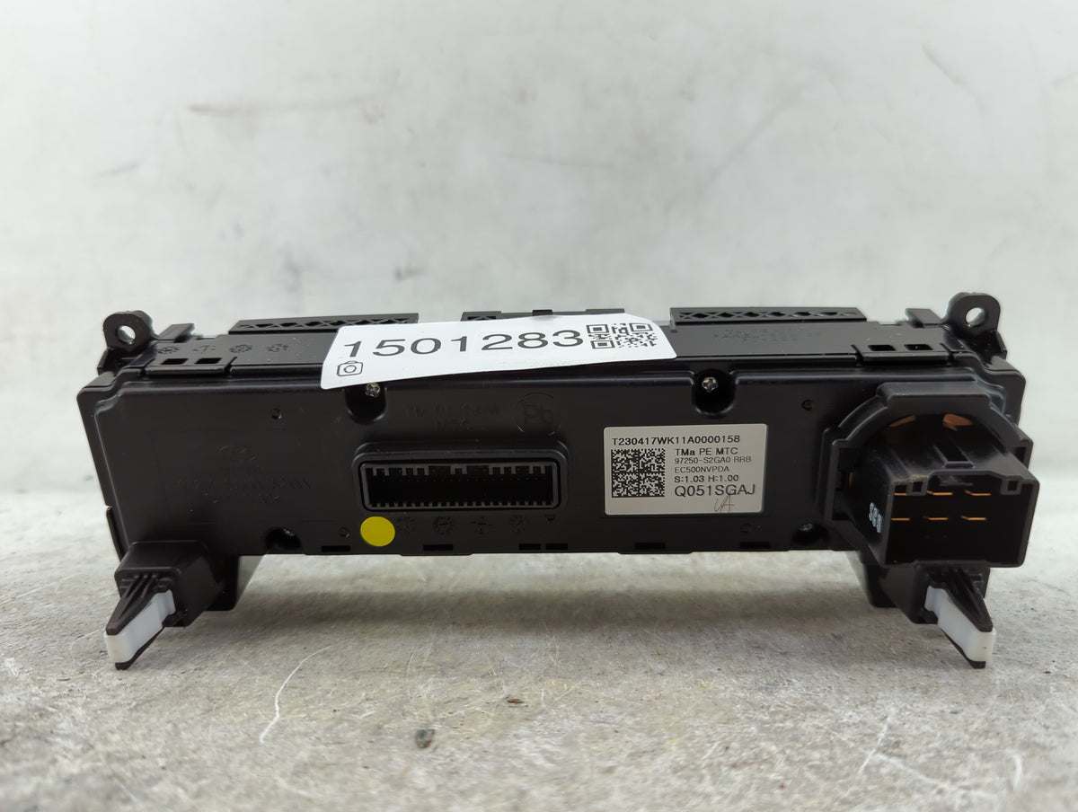 2021 Hyundai Santa Fe Climate Control Module Temperature AC/Heater Replacement P/N:97250-S2GA0 EC500NVPDA Fits OEM Used Auto