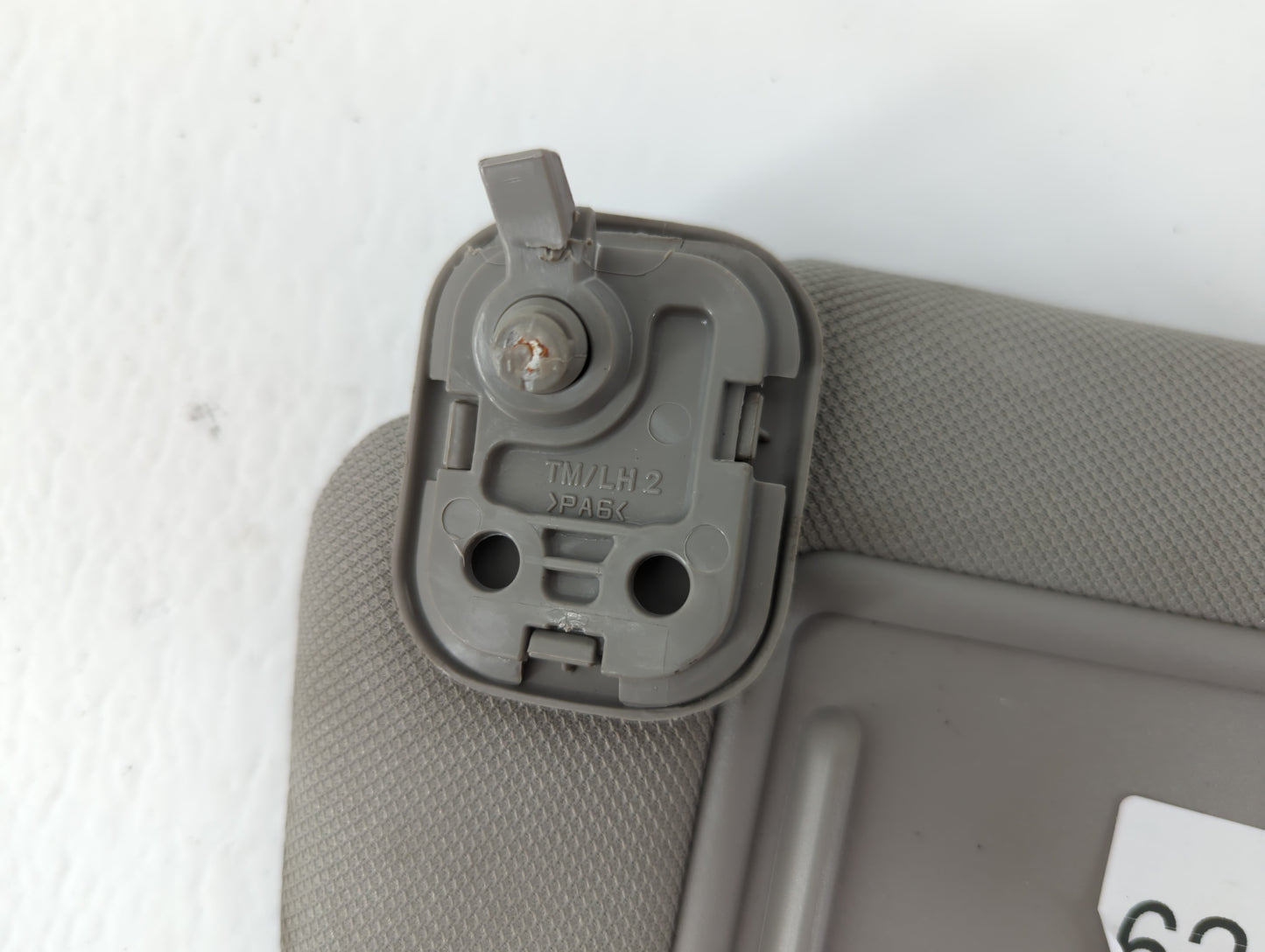 2019-2021 Hyundai Santa Fe Sun Visor Shade Replacement Driver Left Mirror Fits Fits 2019 2020 2021 OEM Used Auto Parts - Oem