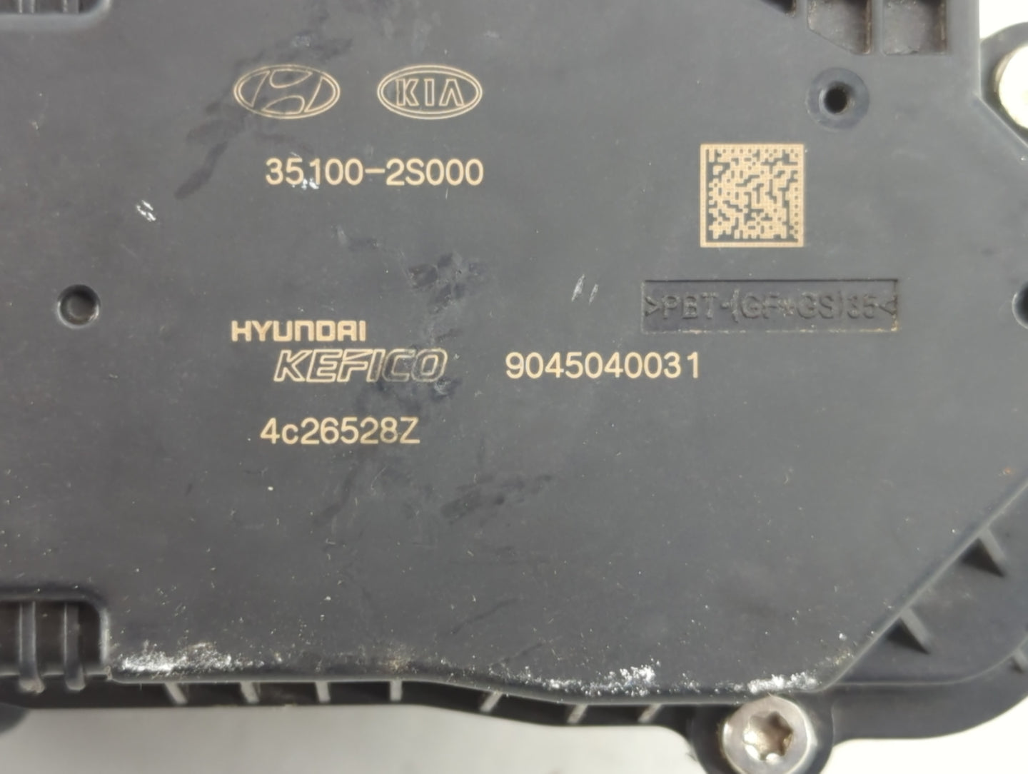 2021 Hyundai Santa Fe Throttle Body P/N:9045040031 35100-2S000 Fits Fits 2020 2022 2023 OEM Used Auto Parts - Oemusedautopar
