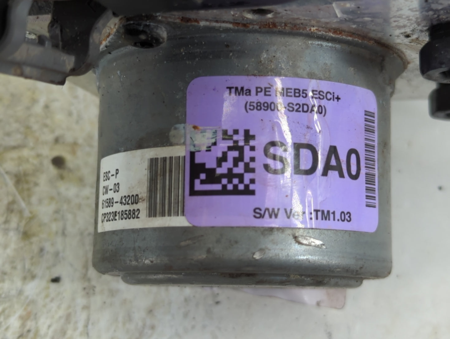 2021 Hyundai Santa Fe ABS Pump Control Module Replacement P/N:58900-S2DA0 Fits OEM Used Auto Parts - Oemusedautoparts1.com