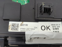 2023 Hyundai Sonata Climate Control Module Temperature AC/Heater Replacement P/N:97250-L0211SSW Fits OEM Used Auto Parts - O