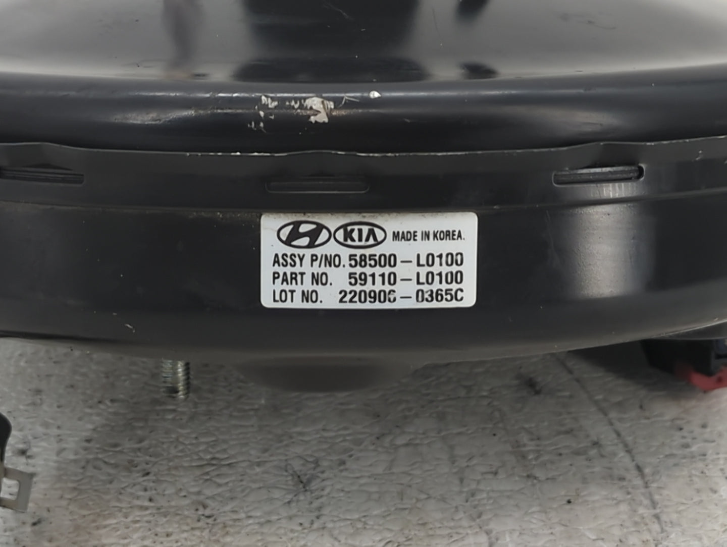2020-2023 Hyundai Sonata Power Brake Booster Oem 1423671 - Oemusedautoparts1.com