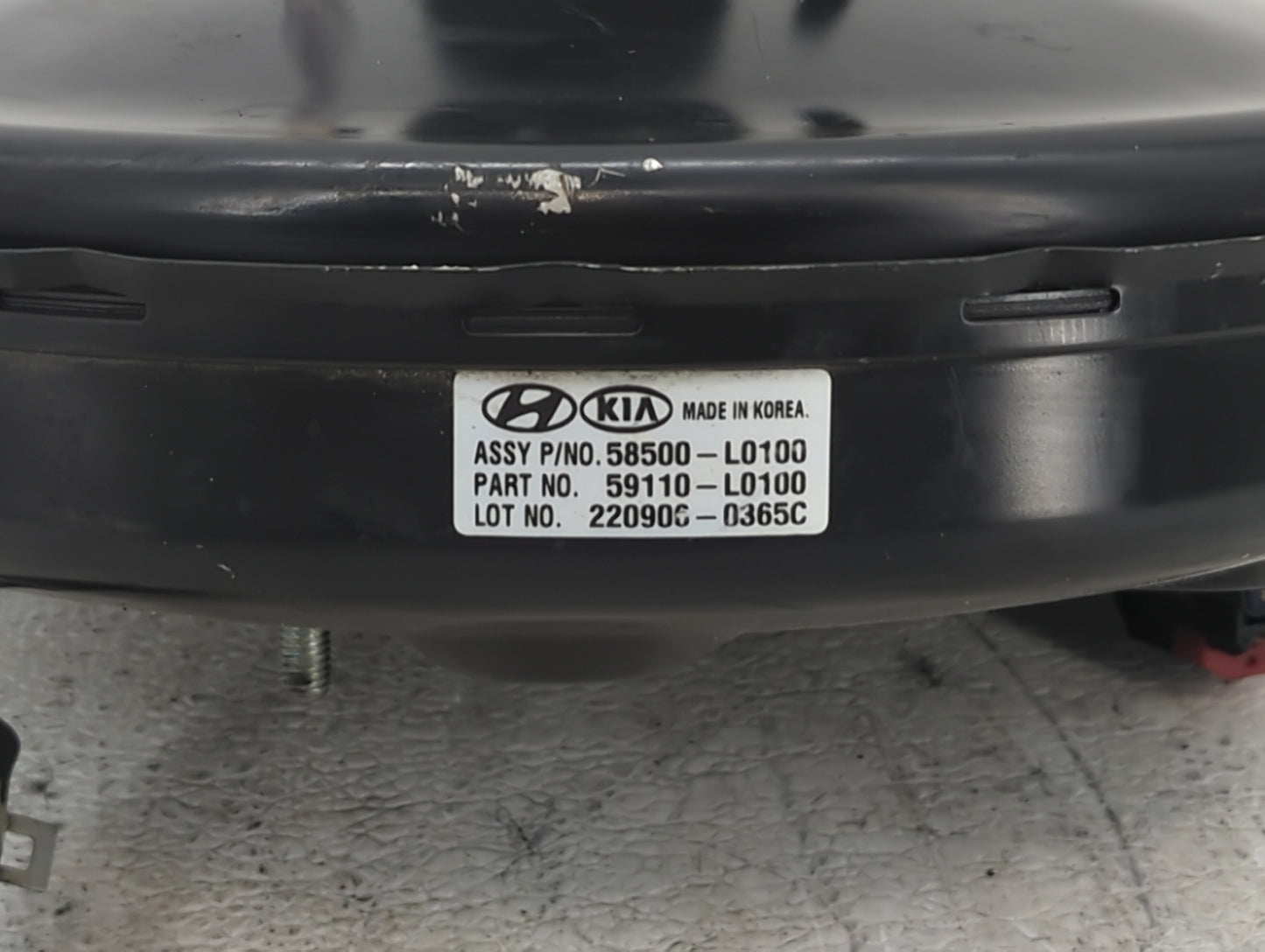 2020-2023 Hyundai Sonata Power Brake Booster Oem 1423671 - Oemusedautoparts1.com