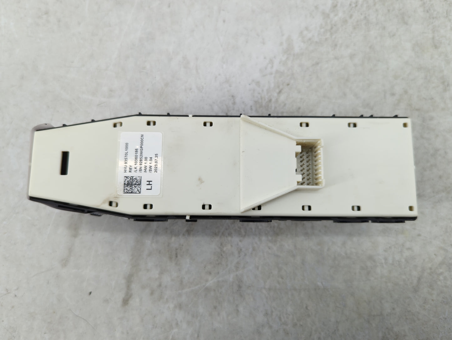 2020-2023 Hyundai Sonata Master Power Window Switch Replacement Driver Side Left Fits Fits 2020 2021 2022 2023 OEM Used Auto