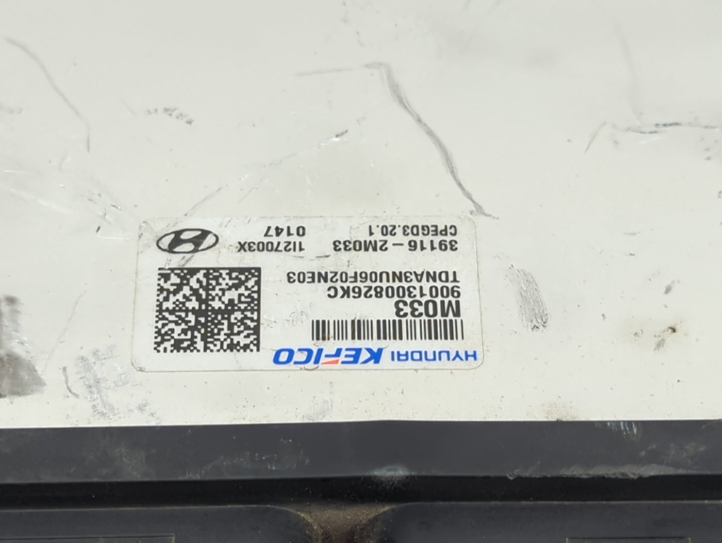 2023 Hyundai Sonata PCM Engine Control Computer ECU ECM PCU OEM P/N:39106-2M033, 39116-2M033, 9001300826KC, TDNA3NU06F02NE03