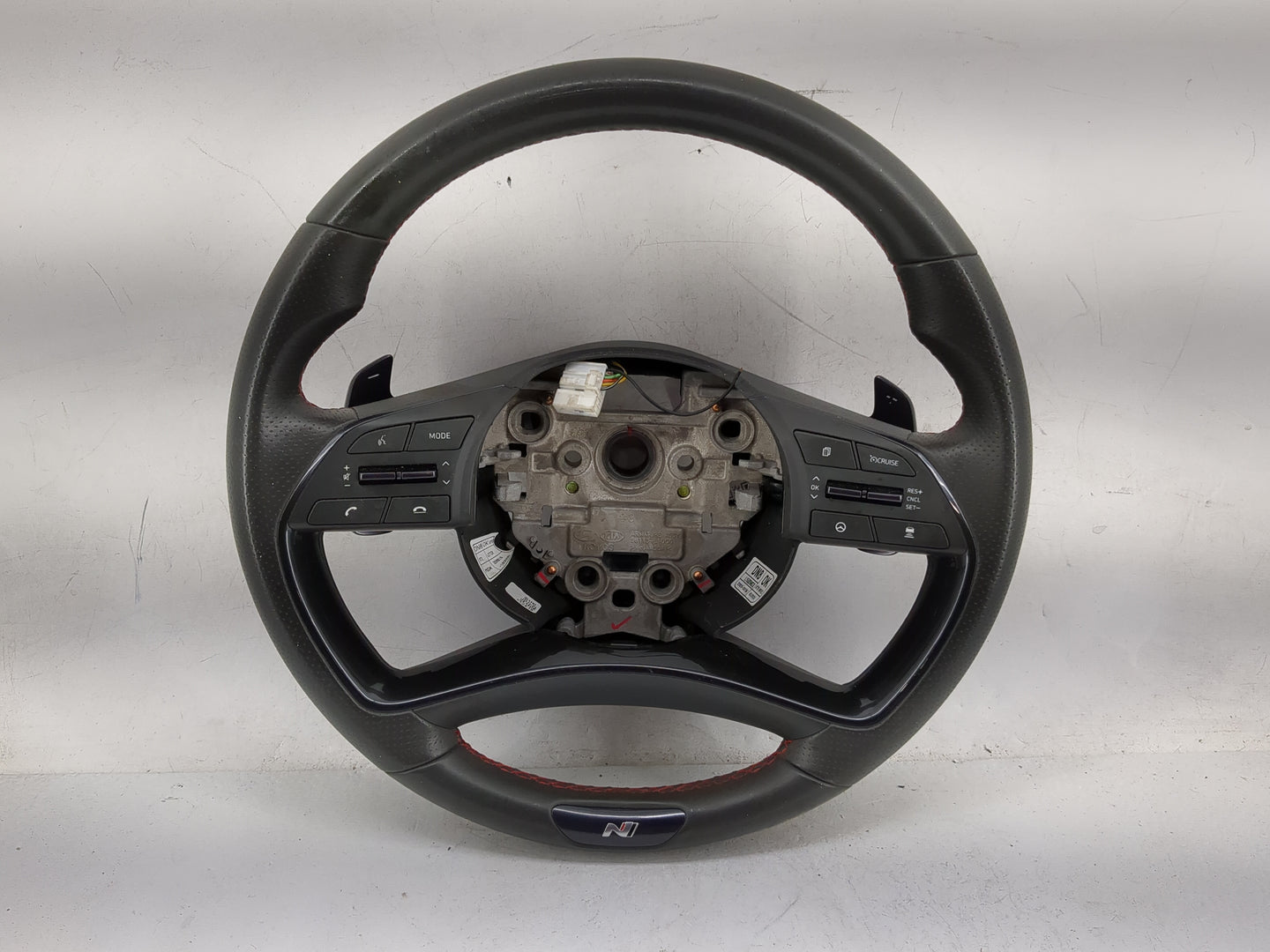 2022-2023 Hyundai Sonata Steering Wheel Oem Black - Oemusedautoparts1.com