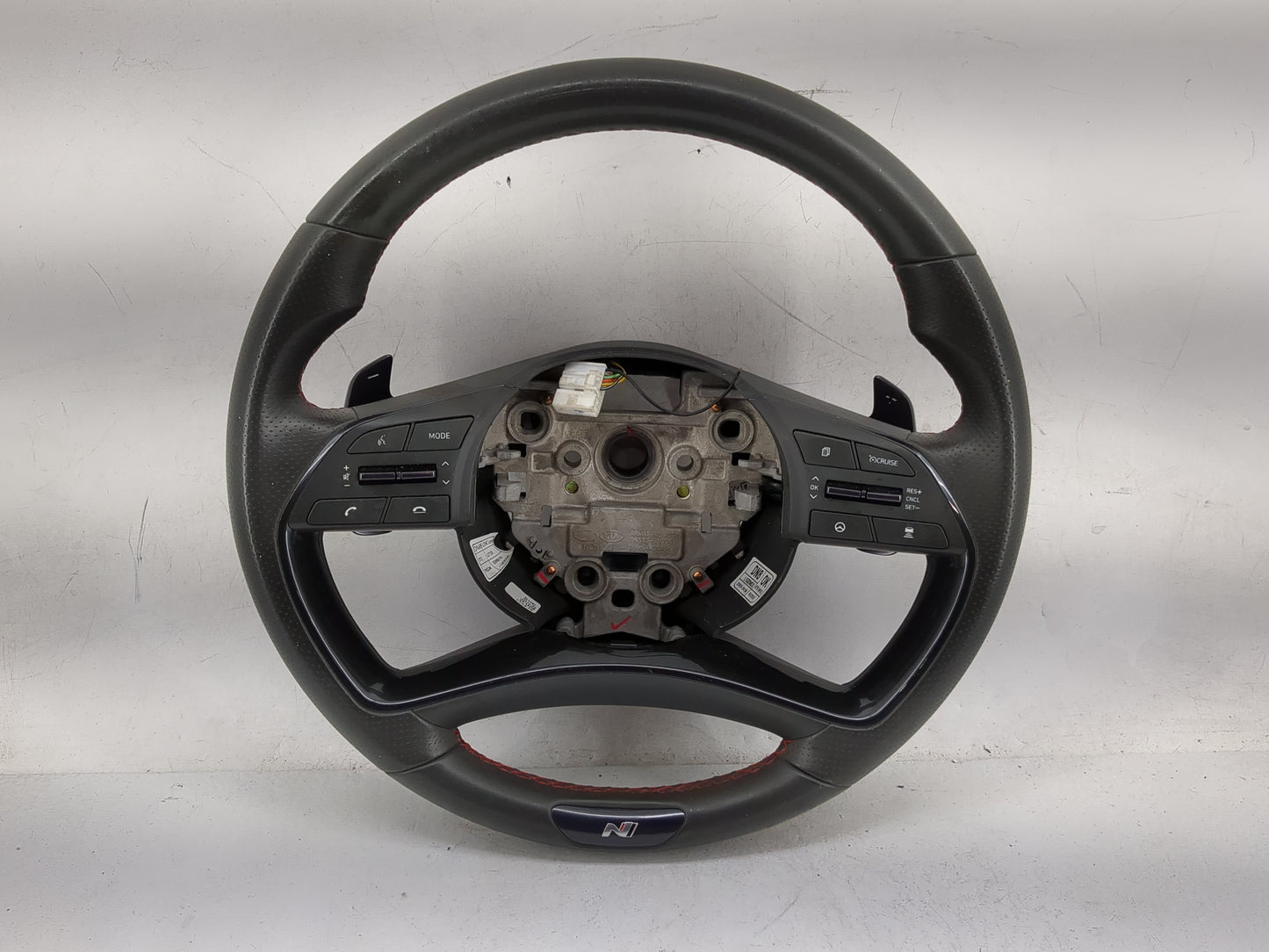 2022-2023 Hyundai Sonata Steering Wheel Oem Black - Oemusedautoparts1.com