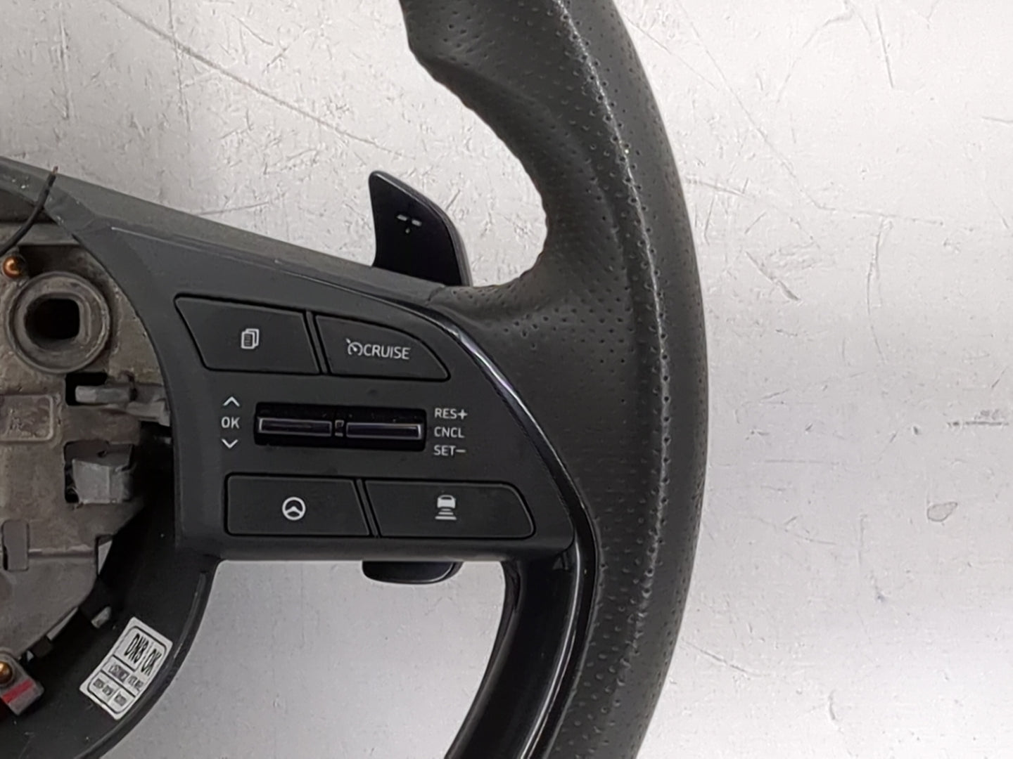 2022-2023 Hyundai Sonata Steering Wheel Oem Black - Oemusedautoparts1.com