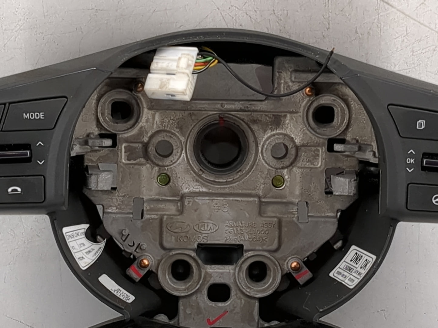 2022-2023 Hyundai Sonata Steering Wheel Oem Black - Oemusedautoparts1.com
