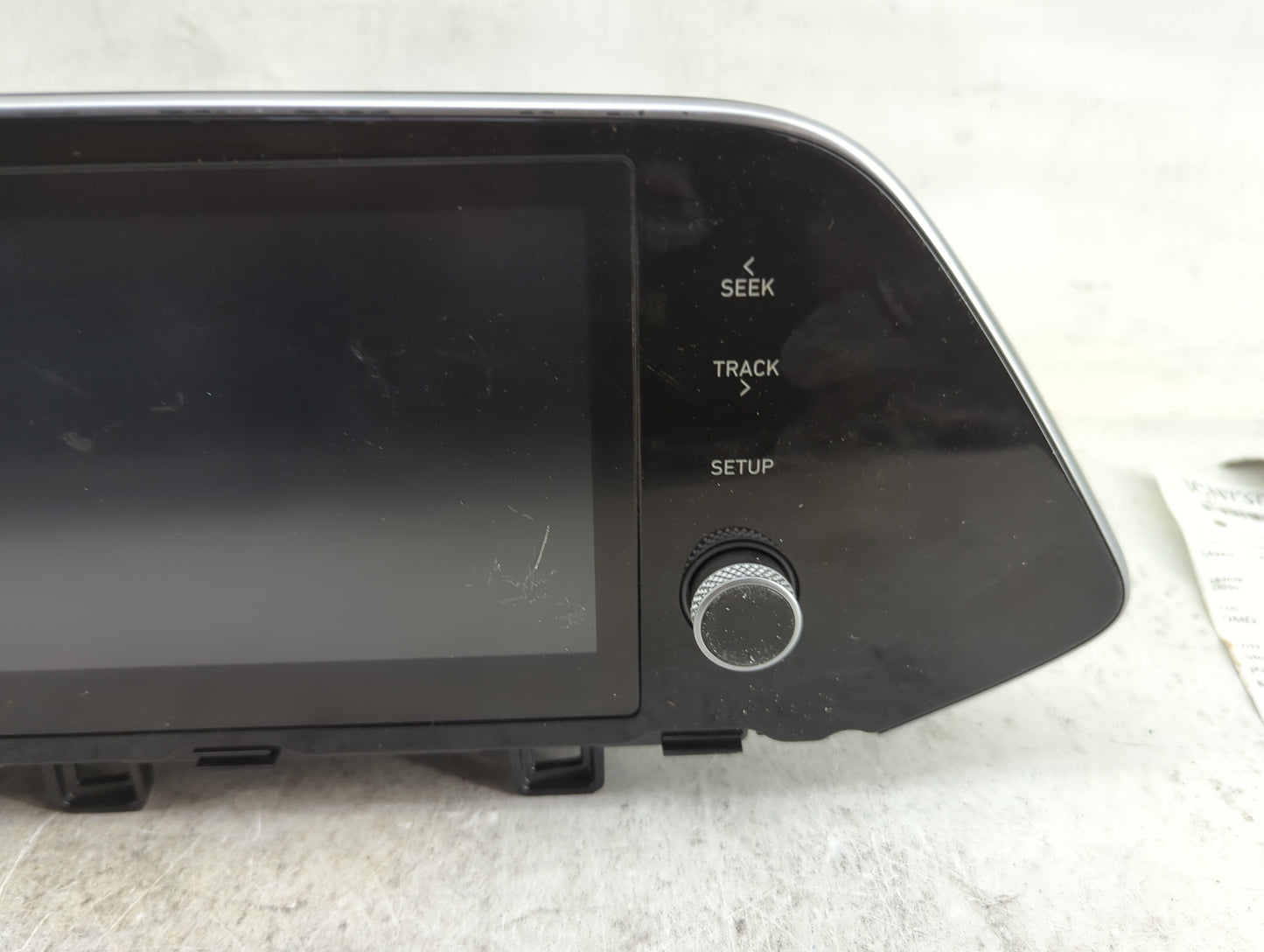 2020-2023 Hyundai Sonata Radio AM FM Cd Player Receiver Replacement P/N:96160L0200NVC AD810DWAN Fits Fits 2020 2021 2022 202