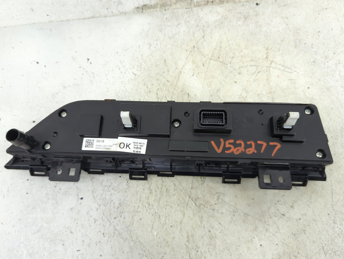 2023 Hyundai Sonata Climate Control Module Temperature AC/Heater Replacement P/N:97250-L0211PEE 38000-030660H Fits OEM Used 