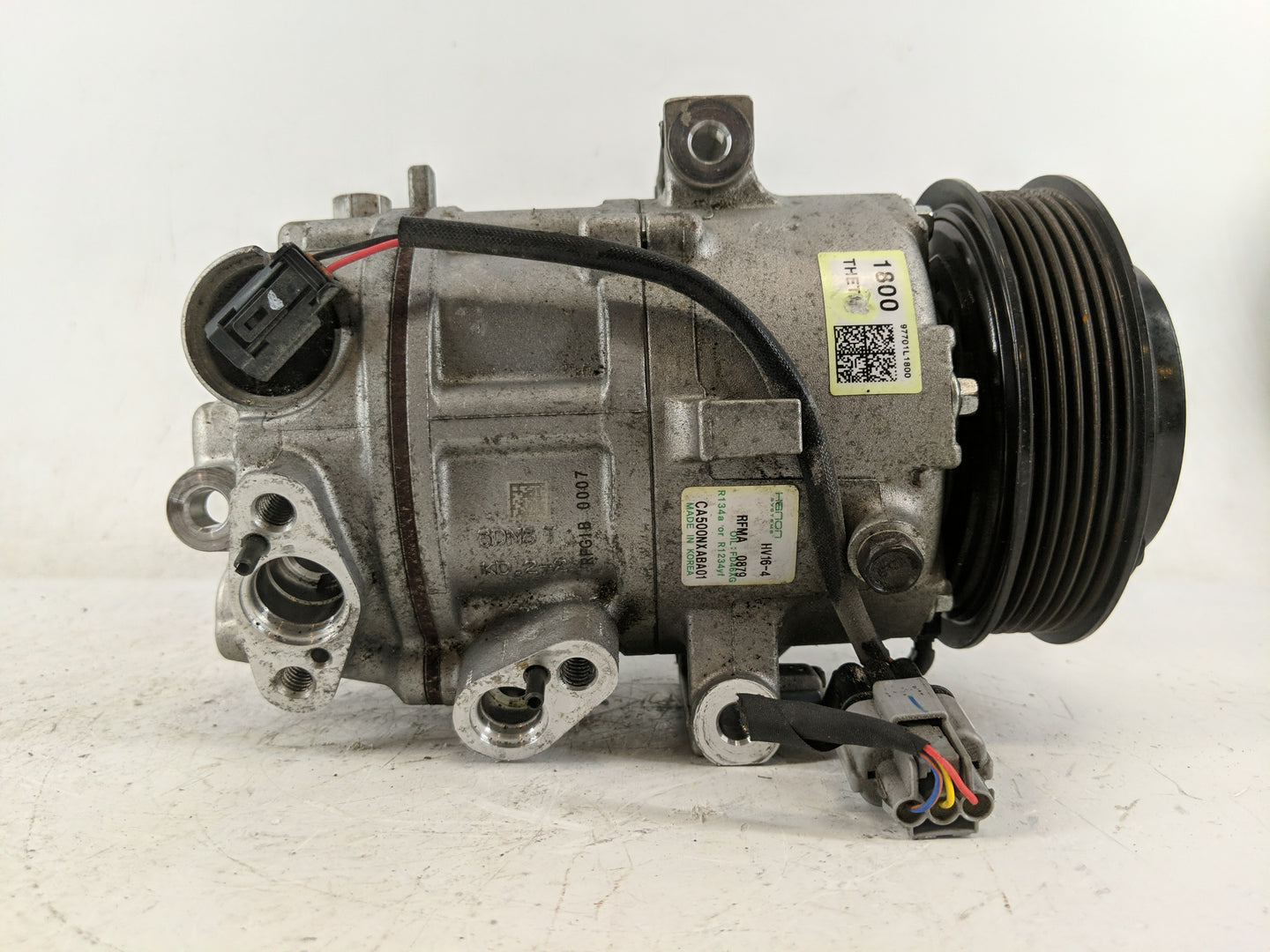 2022-2022 Hyundai Tucson Air Conditioning A/c Ac Compressor Oem - Oemusedautoparts1.com