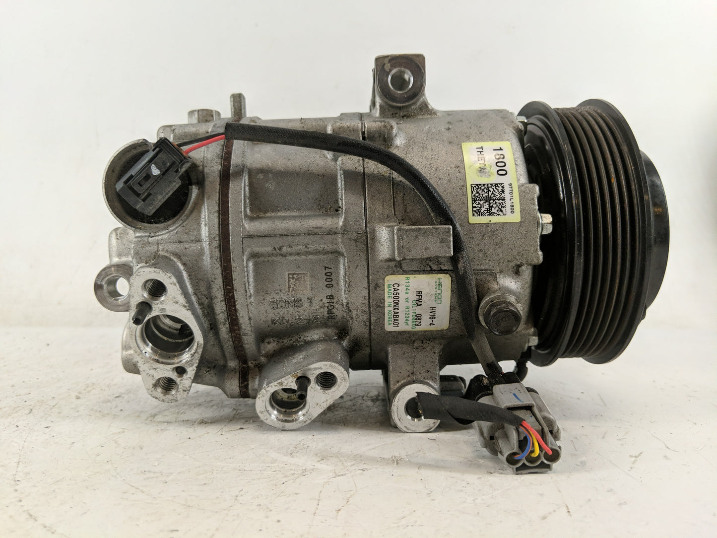2022-2022 Hyundai Tucson Air Conditioning A/c Ac Compressor Oem - Oemusedautoparts1.com