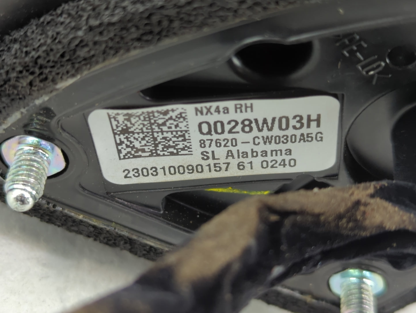 2022 Hyundai Tucson Passenger Side View Mirror - Right Door Mirror OEM Used - Oemusedautoparts1.com
