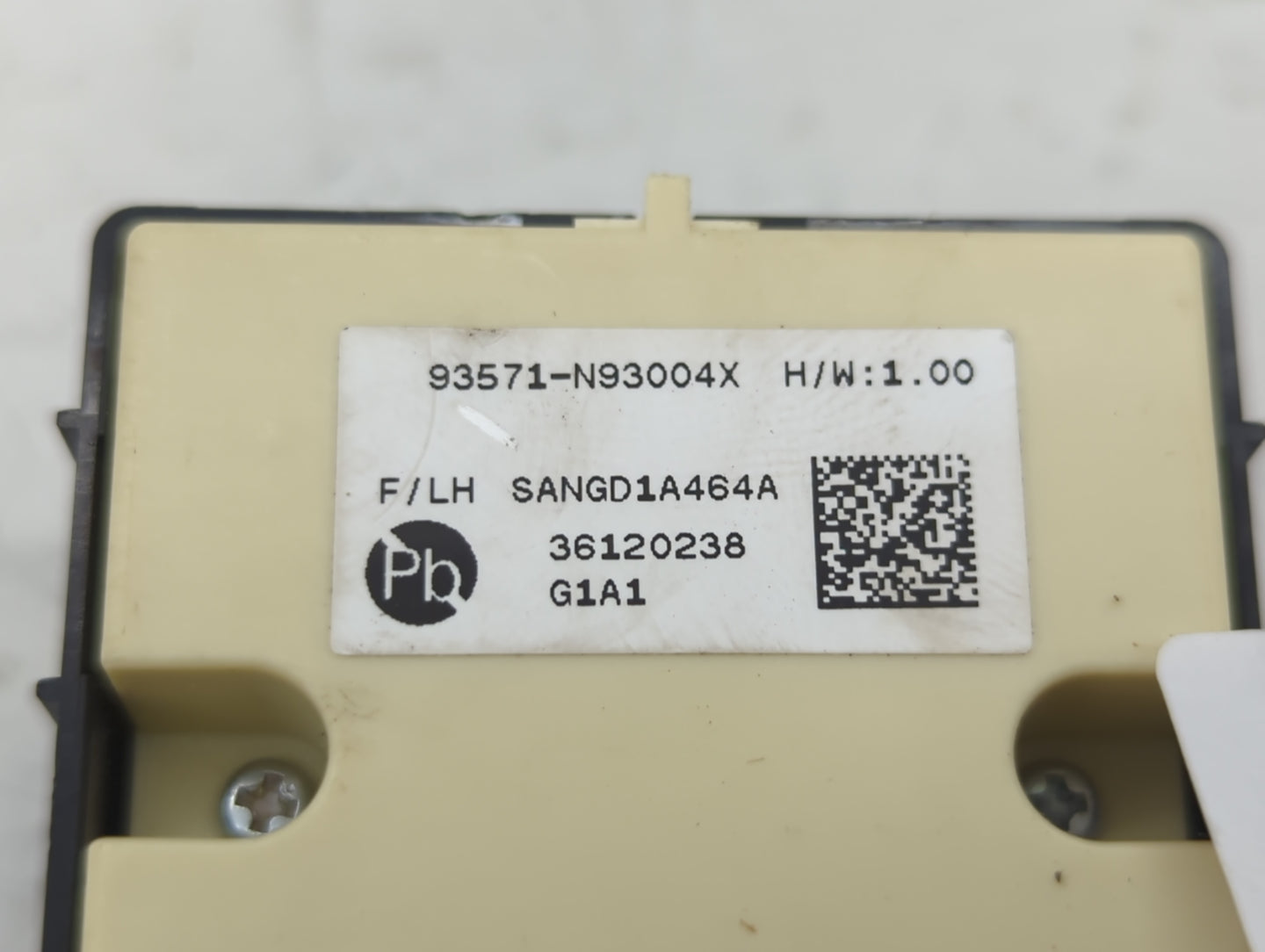 2022 Hyundai Tucson Master Power Window Switch Replacement Driver Side Left P/N:36120238 93571-N93004X Fits OEM Used Auto Pa