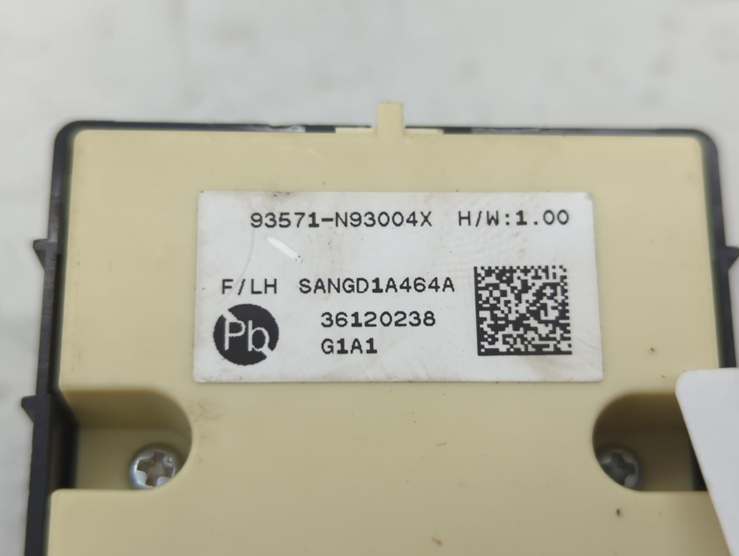 2022 Hyundai Tucson Master Power Window Switch Replacement Driver Side Left P/N:36120238 93571-N93004X Fits OEM Used Auto Pa