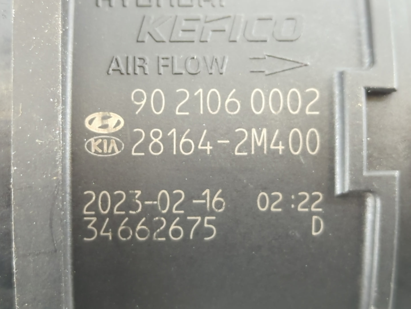 2022-2022 Hyundai Tucson Mass Air Flow Meter Maf - Oemusedautoparts1.com