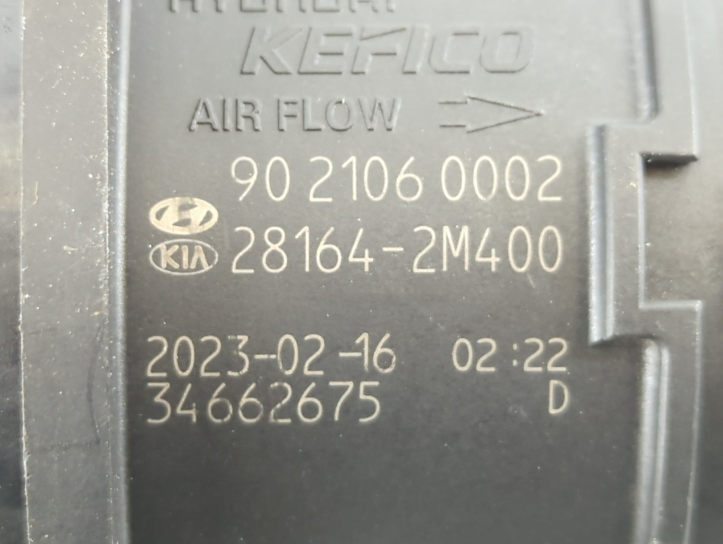 2022-2022 Hyundai Tucson Mass Air Flow Meter Maf - Oemusedautoparts1.com