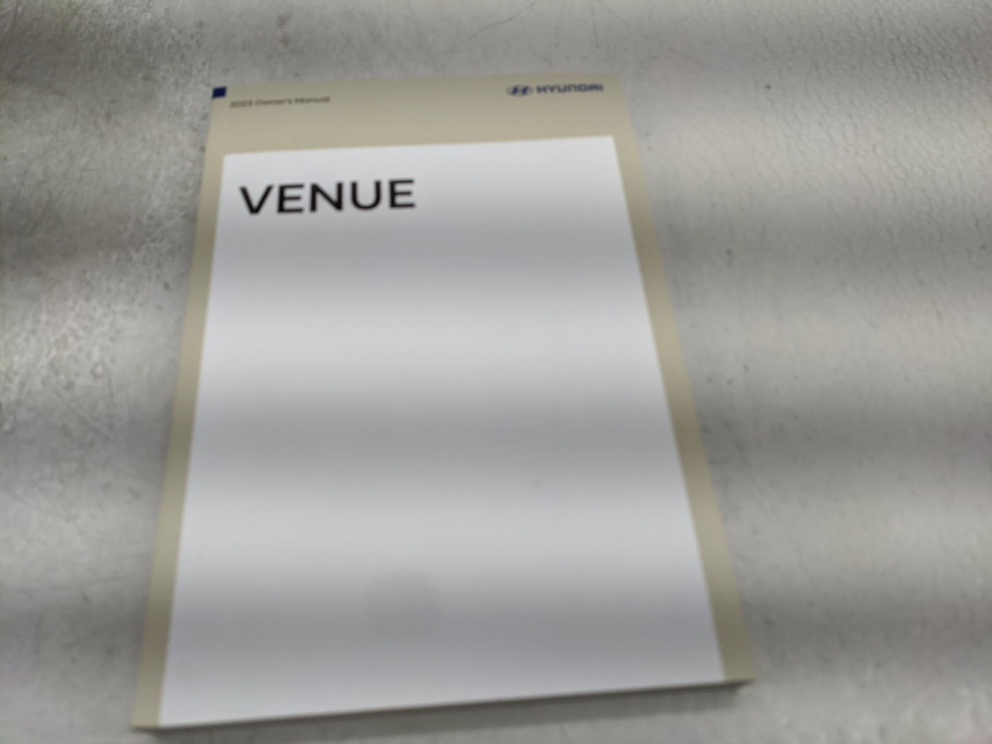 2023 Hyundai Venue Owners Manual Book Guide P/N:PSNO-EU2NE OEM Used Auto Parts - Oemusedautoparts1.com