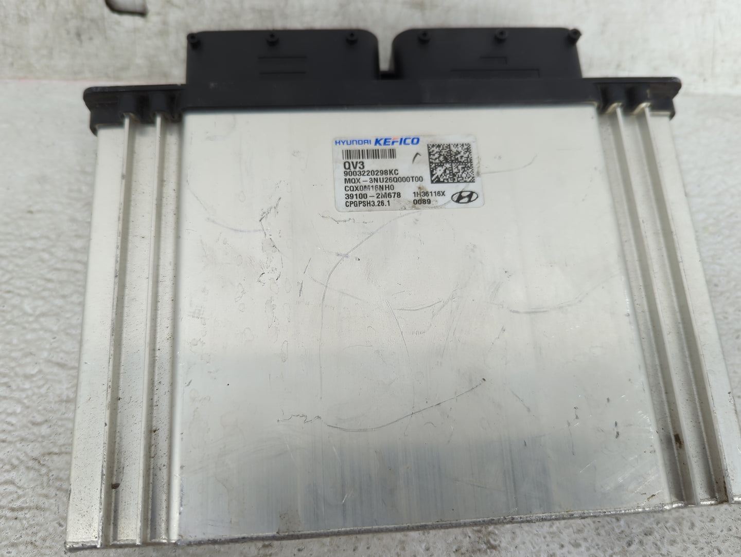 2023 Hyundai Venue PCM Engine Control Computer ECU ECM PCU OEM P/N:MQX-3NU26Q000T00 CQX0M16NH0, CPGPSH3.26..1, 9003220298KC 
