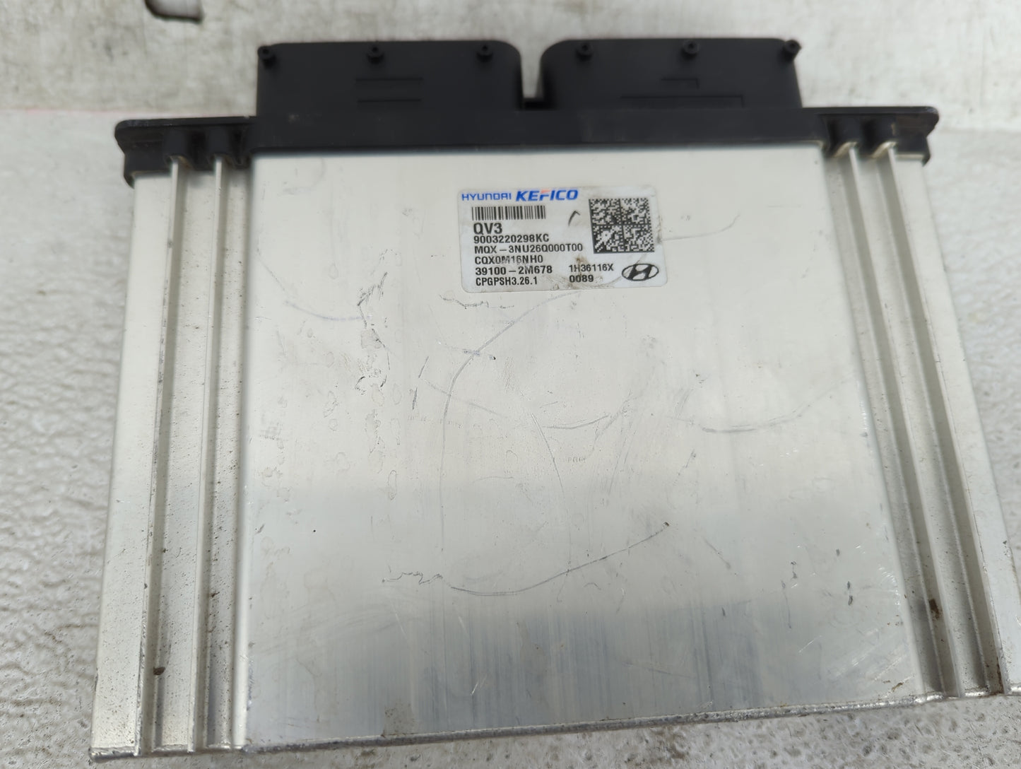 2023 Hyundai Venue PCM Engine Control Computer ECU ECM PCU OEM P/N:MQX-3NU26Q000T00 CQX0M16NH0, CPGPSH3.26..1, 9003220298KC 