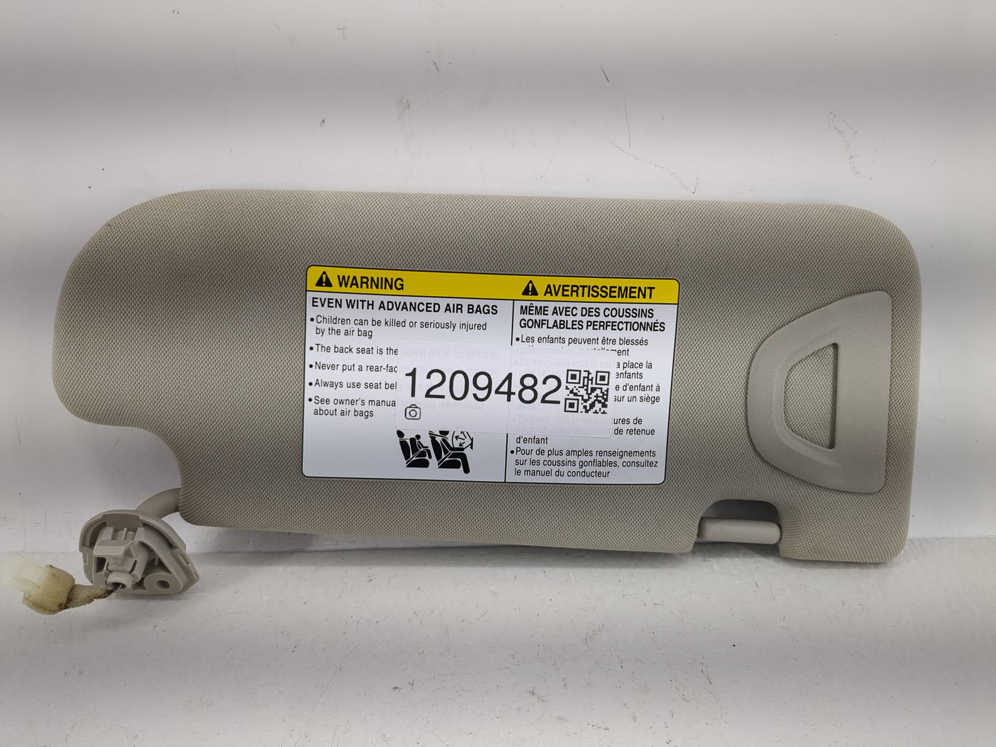 2014-2020 Infiniti Q50 Sun Visor Shade Replacement Driver Left Mirror Fits Fits 2014 2015 2016 2017 2018 2019 2020 OEM Used 