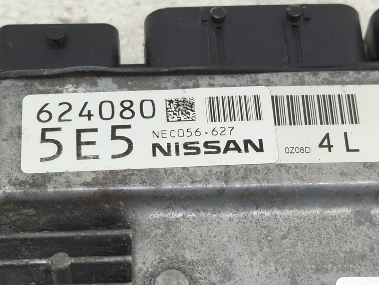 2023 Infiniti Q50 PCM Engine Control Computer ECU ECM PCU OEM P/N:NEC056-627 Fits OEM Used Auto Parts - Oemusedautoparts1.co