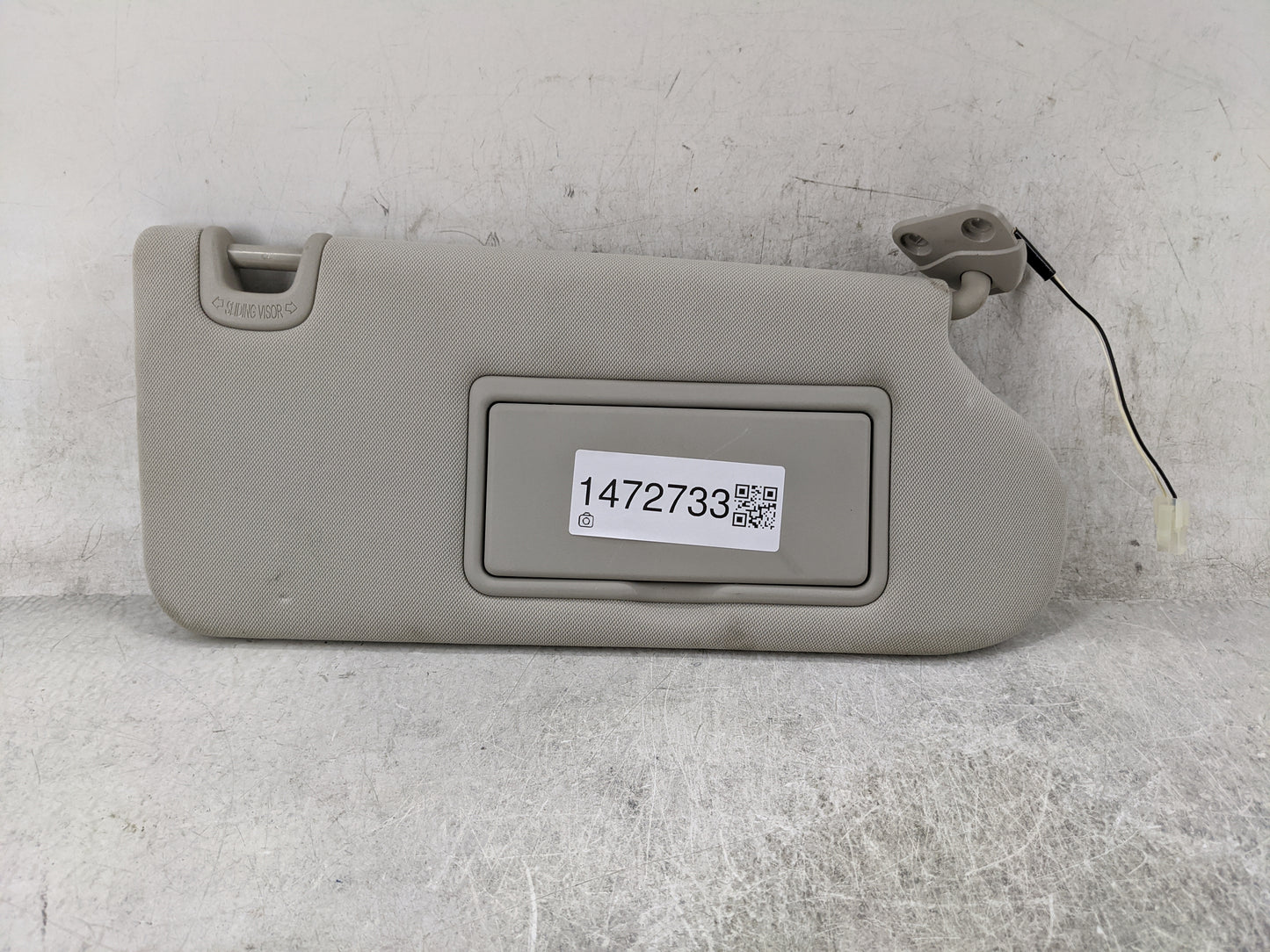 2019-2020 Infiniti Qx50 Sun Visor Shade Replacement Passenger Right Mirror Fits Fits 2019 2020 OEM Used Auto Parts - Oemused