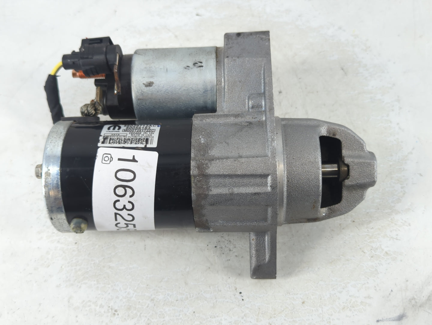 2019-2022 Jeep Cherokee Car Starter Motor Solenoid OEM P/N:M000T25172ZC 56029712AC Fits Fits 2017 2018 2019 2020 2021 2022 O