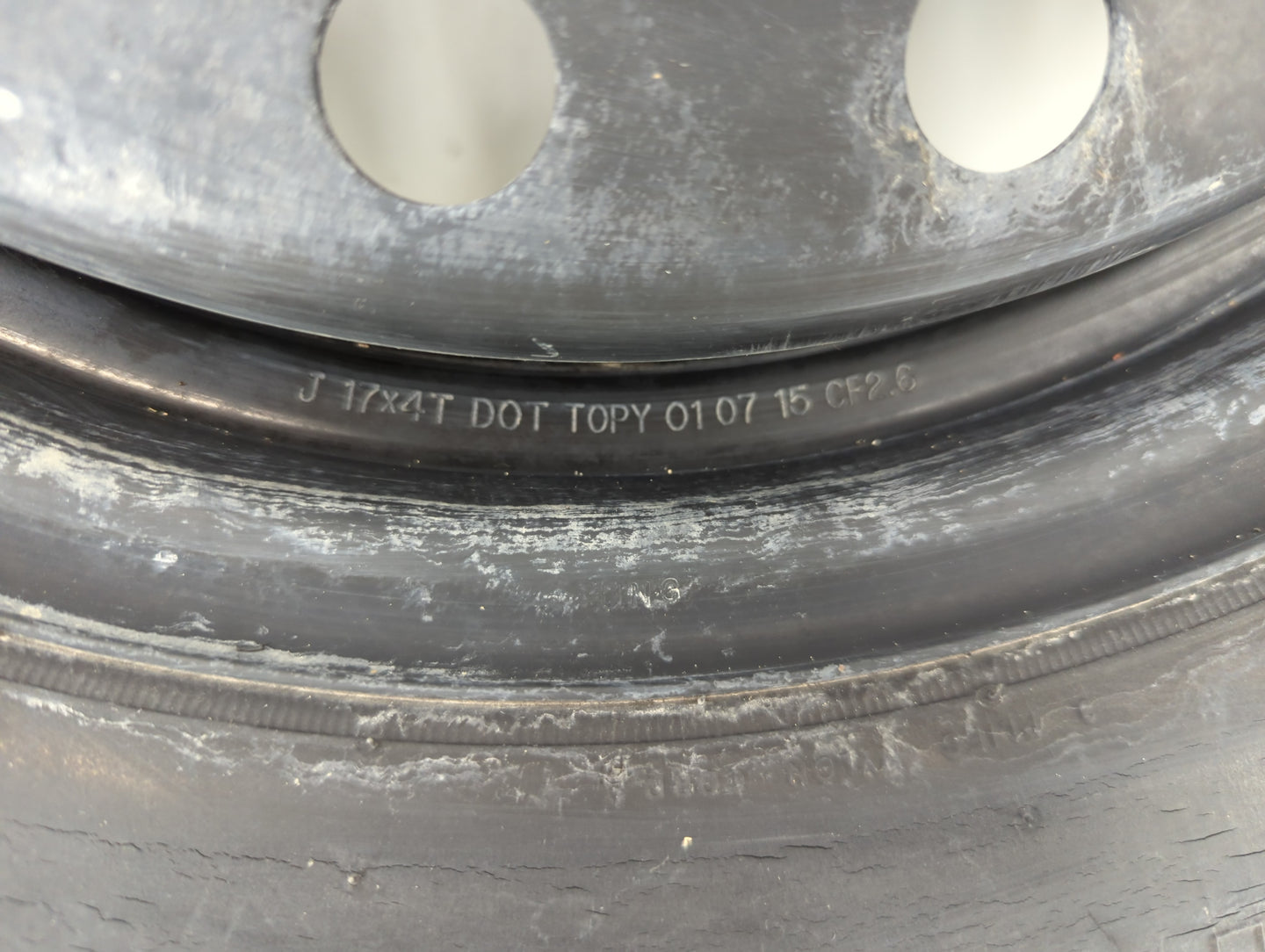 2014-2022 Jeep Cherokee Spare Donut Tire Wheel Rim Oem - Oemusedautoparts1.com