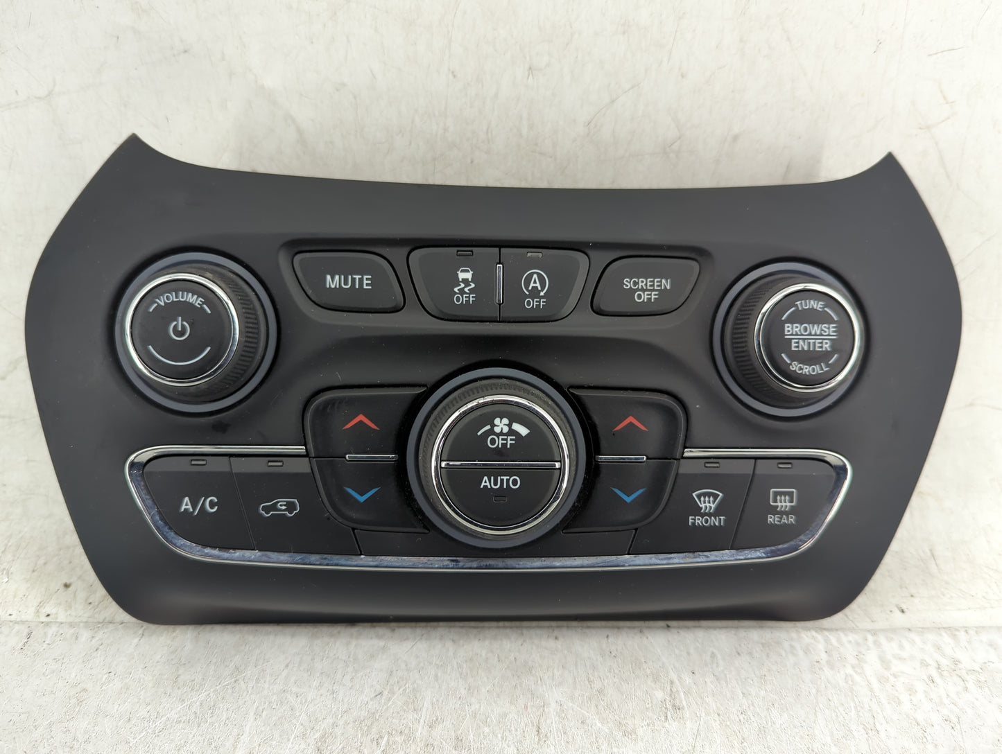 2019-2022 Jeep Cherokee Climate Control Module Temperature AC/Heater Replacement P/N:68285942AD Fits Fits 2019 2020 2021 202