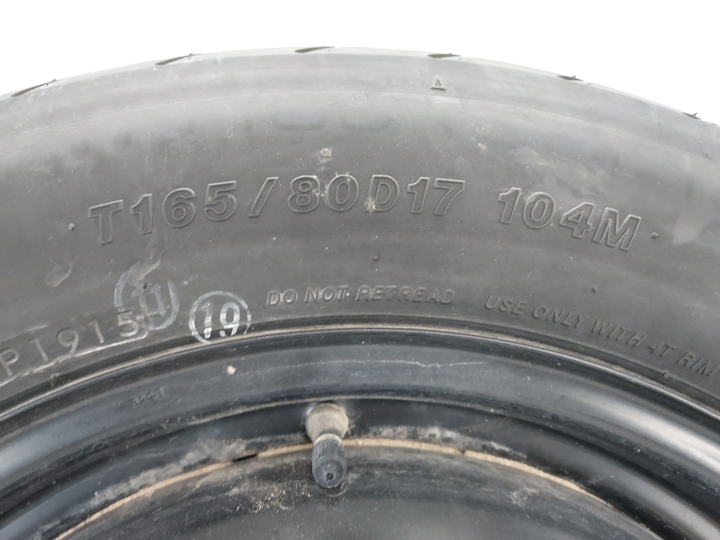2014-2022 Jeep Cherokee Spare Donut Tire Wheel Rim Oem 1420768 - Oemusedautoparts1.com