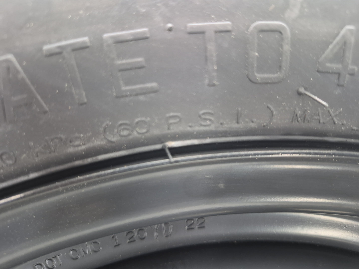 2014-2022 Jeep Cherokee Spare Donut Tire Wheel Rim Oem - Oemusedautoparts1.com