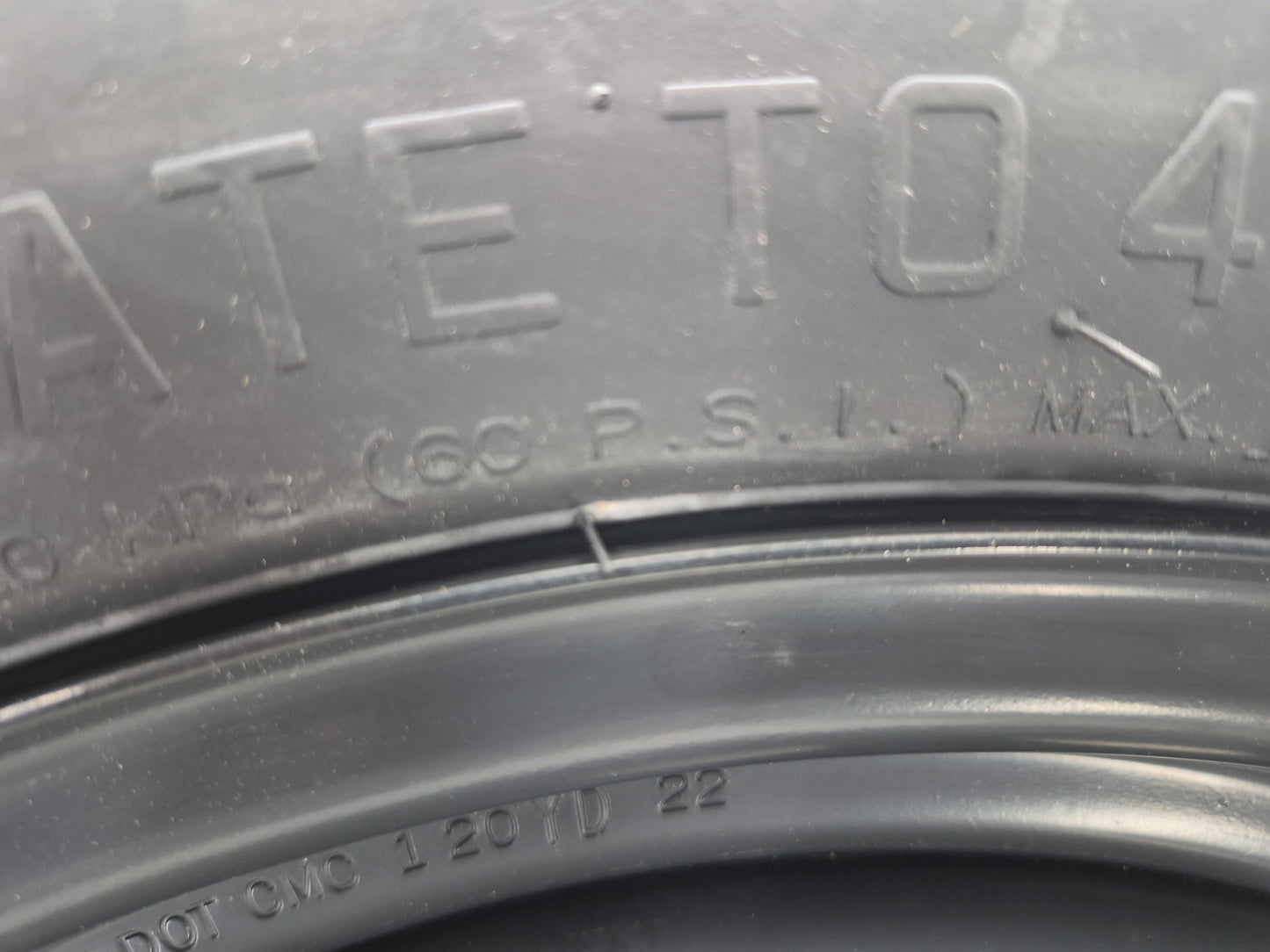 2014-2022 Jeep Cherokee Spare Donut Tire Wheel Rim Oem - Oemusedautoparts1.com