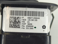 2015-2022 Jeep Cherokee Master Power Window Switch Replacement Driver Side Left P/N:68271206AB Fits OEM Used Auto Parts - Oe